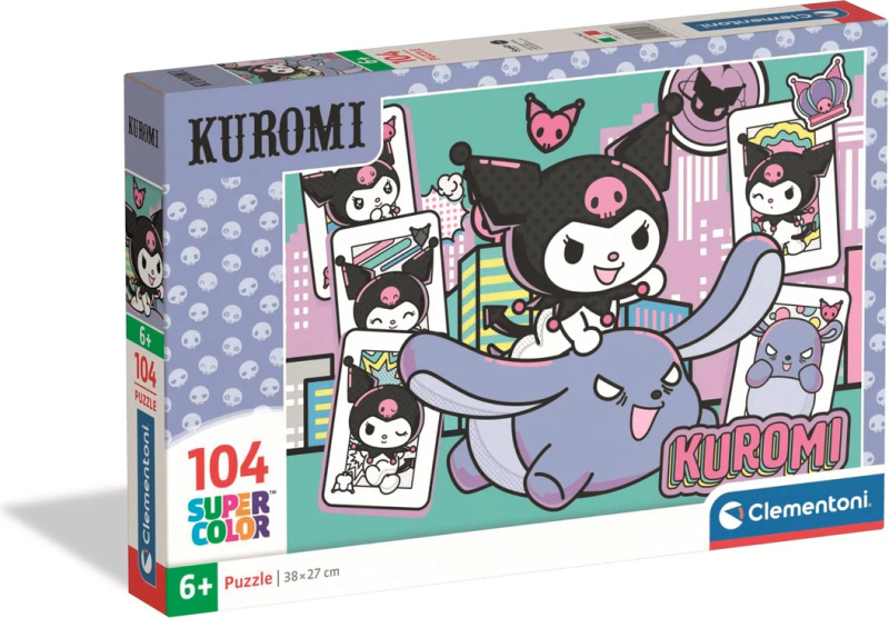 Clementoni puzzle Kuromi 104 dílků