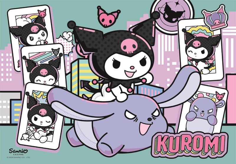 Clementoni puzzle Kuromi 104 dílků