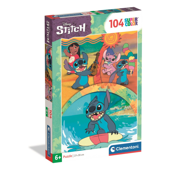 Puzzle Stitch a Přátelé 104 dílků