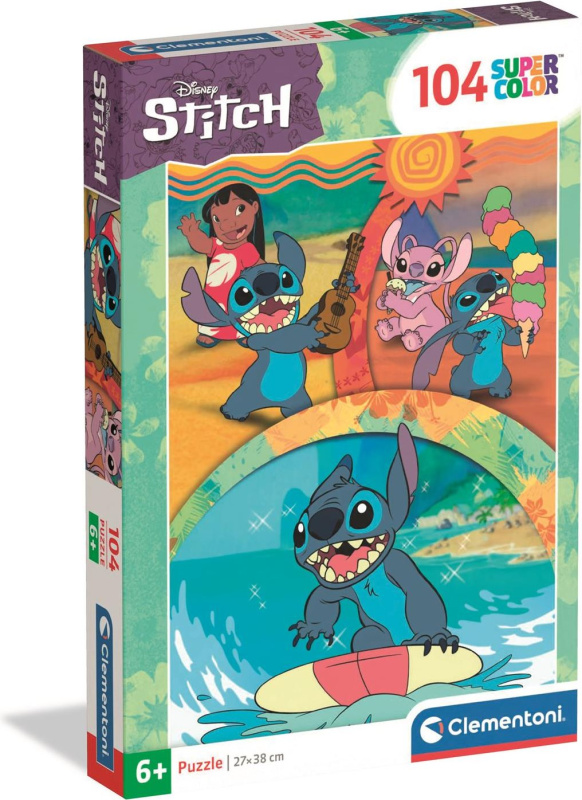 Puzzle Stitch a Přátelé 104 dílků