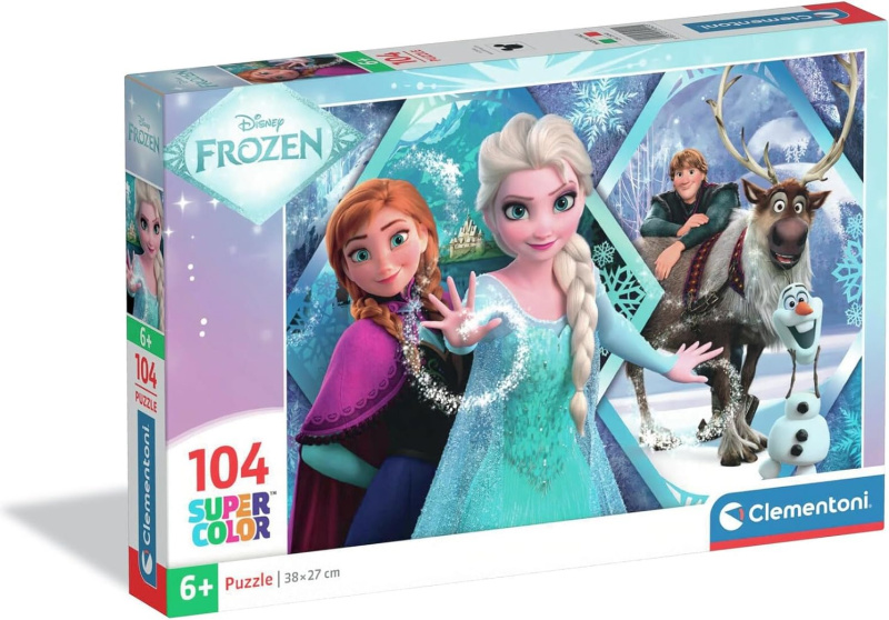 Clementoni puzzle 104 dílků – Disney Frozen