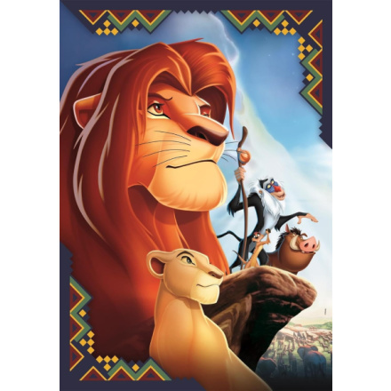 Clementoni puzzle 104 Super Color – Lví král