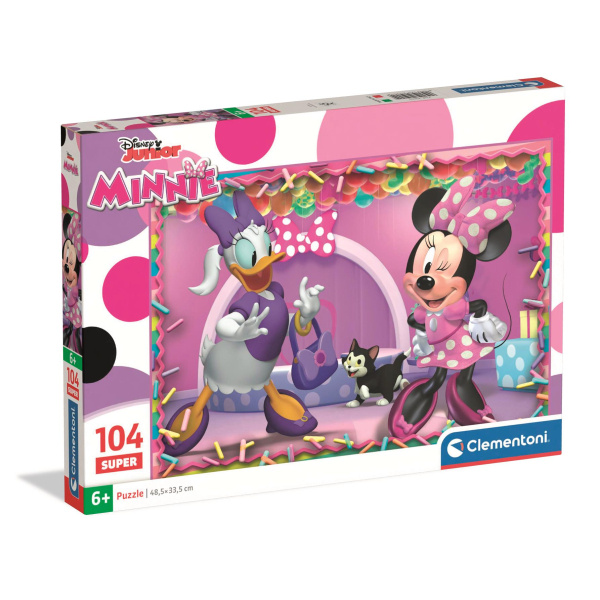 Puzzle Minnie a Daisy 104 dílků