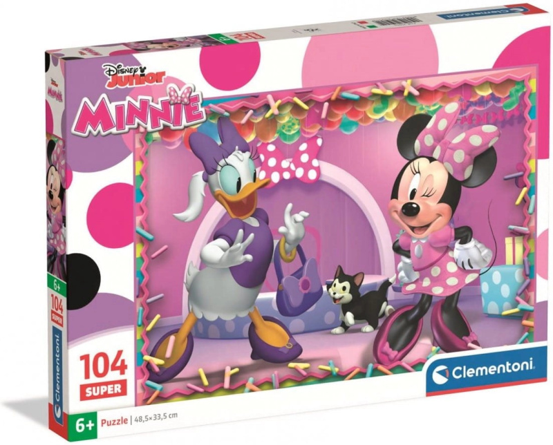 Puzzle Minnie a Daisy 104 dílků