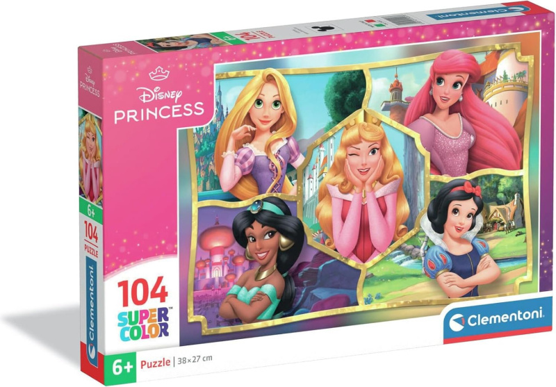 Puzzle 104 dílků Disney Princezny Clementoni