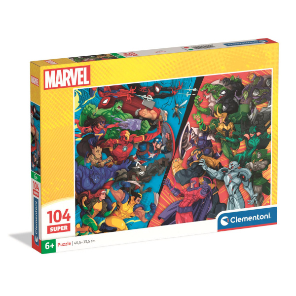 Clementoni Puzzle Avengers vs. záporáci 104 dílků