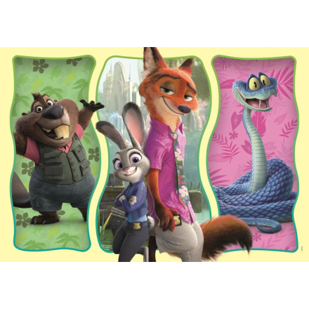 Puzzle Zootropolis 104 dílků CLEMENTONI