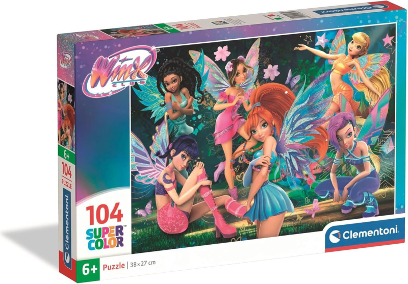 Puzzle CLEMENTONI Winx 104 dílků