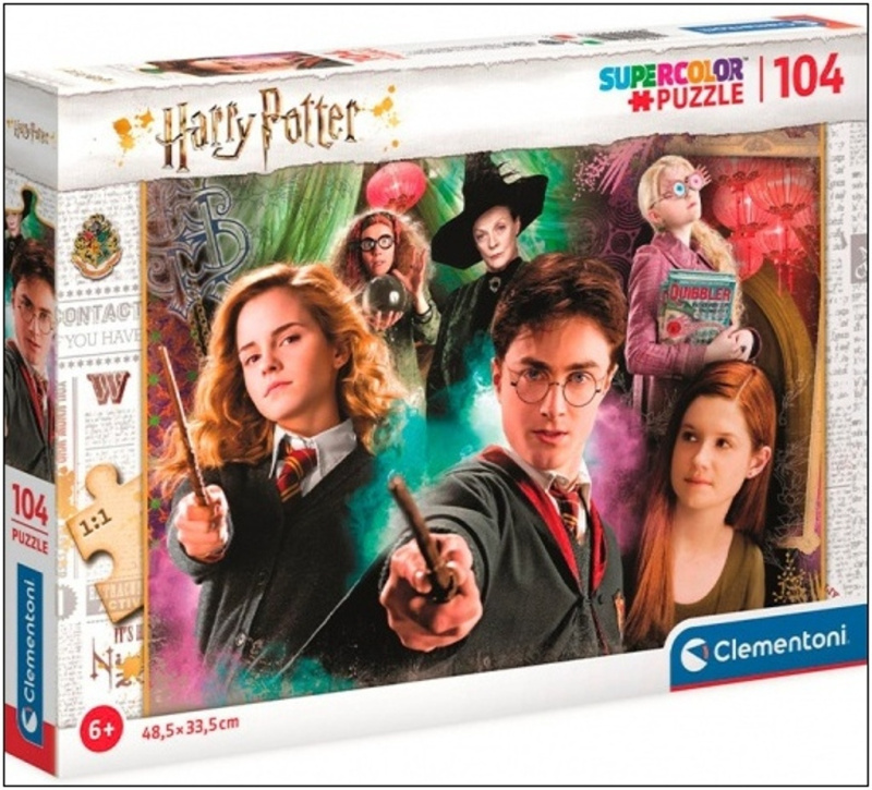CLEMENTONI Puzzle Harry Potter 104 dílků