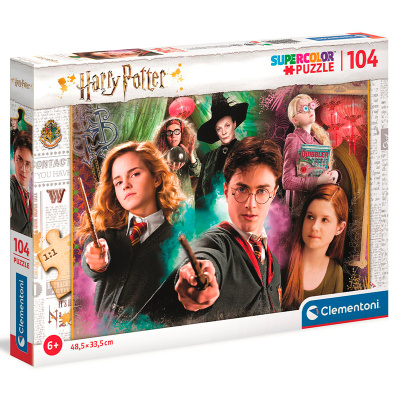 CLEMENTONI Puzzle Harry Potter 104 dílků
