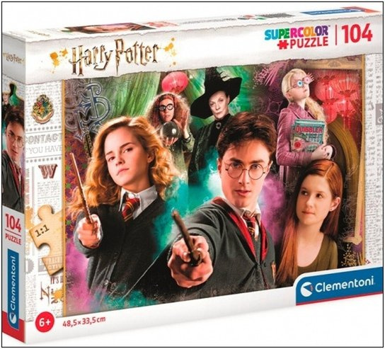 CLEMENTONI Puzzle Harry Potter 104 dílků