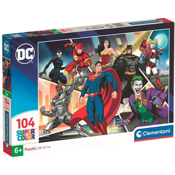 Clementoni DC Comics 25722 104 dílků