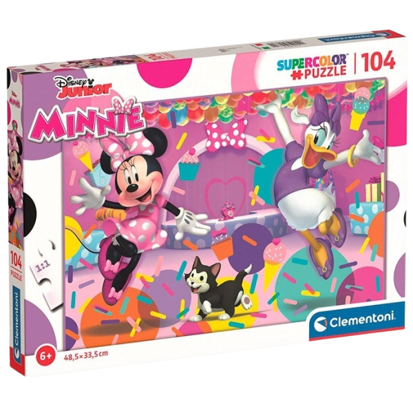 CLEMENTONI Puzzle Minnie a Daisy 104 dílků