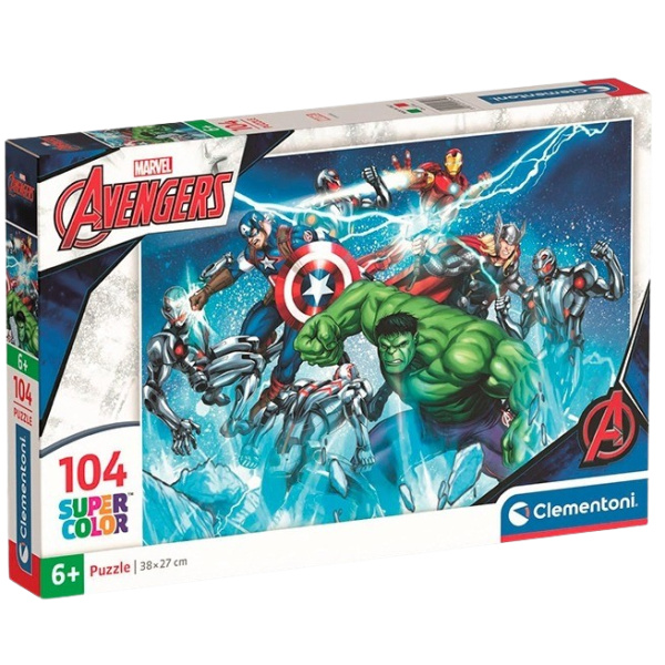 Clementoni - Puzzle 104 Marvel: Avengers