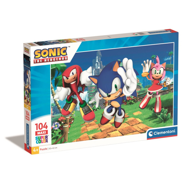 Clementoni Maxi Puzzle 104 dílků Sonic