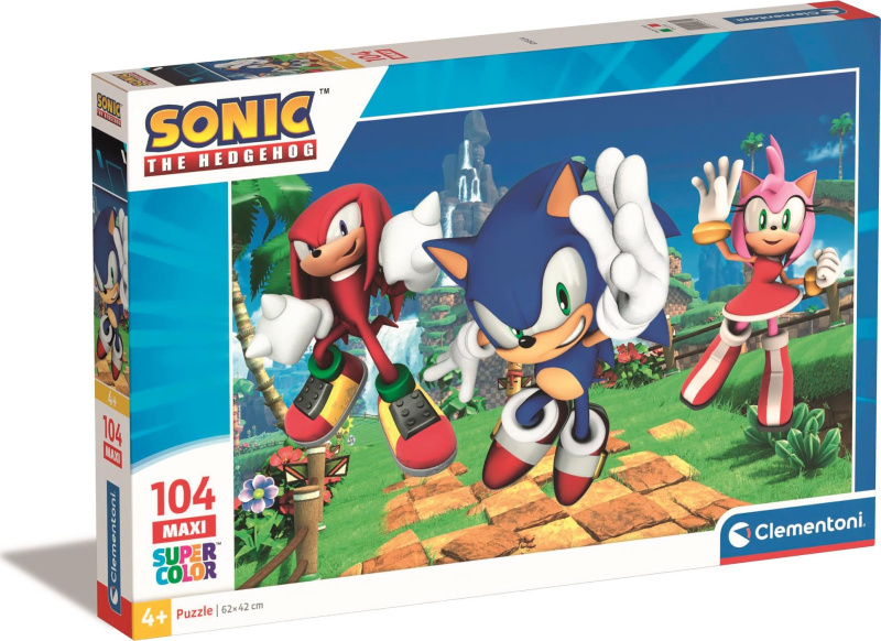 Clementoni Maxi Puzzle 104 dílků Sonic