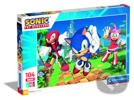 Clementoni Maxi Puzzle 104 dílků Sonic