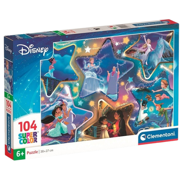 CLEMENTONI Puzzle Disney: Magické momenty 104 dílků