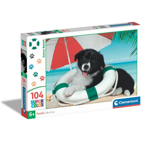 CLEMENTONI Puzzle Slunečné pobřeží 104 dílků