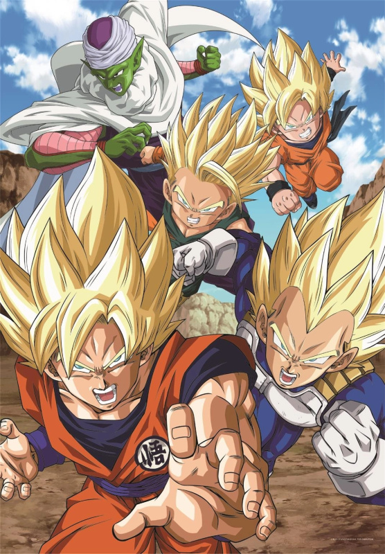 CLEMENTONI Dragonball 104 dílků