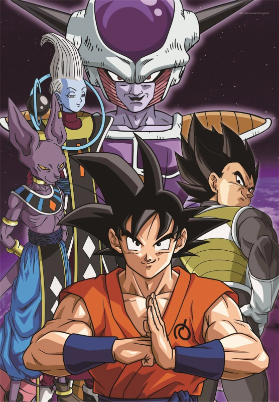 CLEMENTONI Dragonball 104 dílků