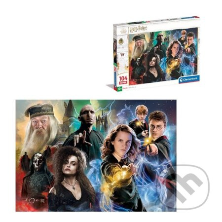 CLEMENTONI Puzzle Harry Potter 104 dílků