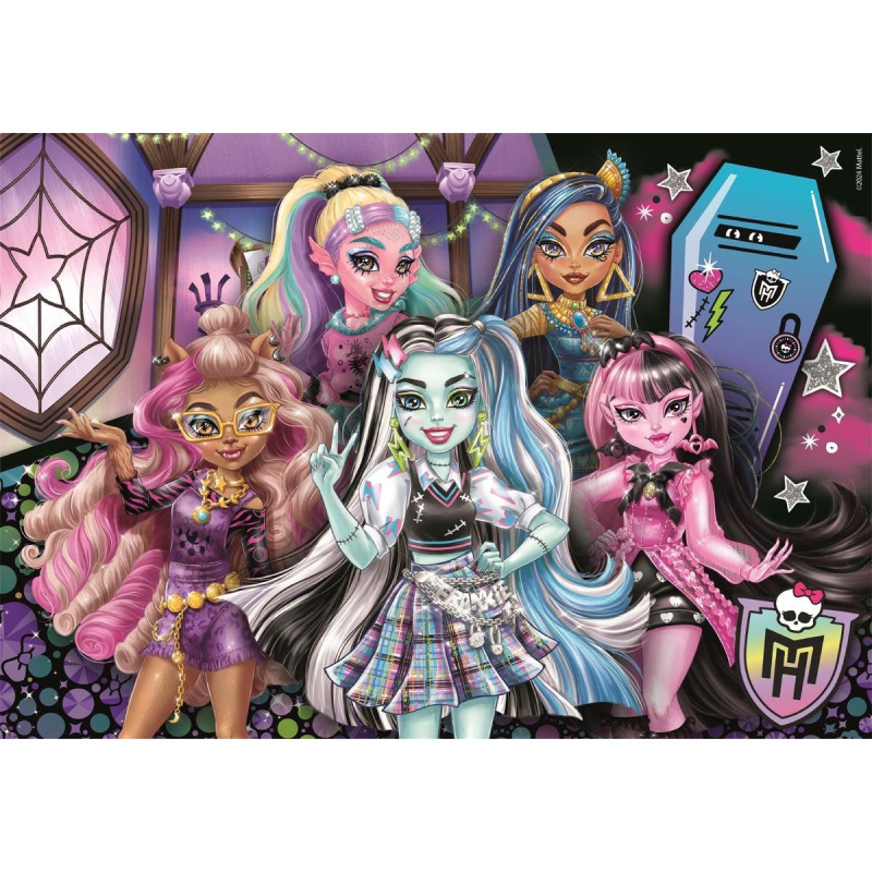 CLEMENTONI Puzzle Monster High 104 dílků