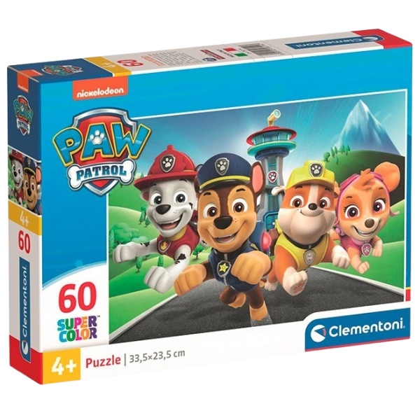 CLEMENTONI Puzzle Tlapková patrola 60 dílků
