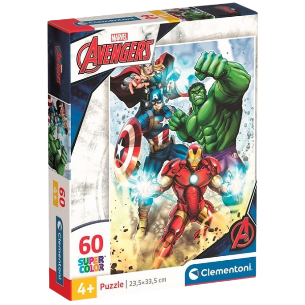 CLEMENTONI Marvel Avengers 60 dílků