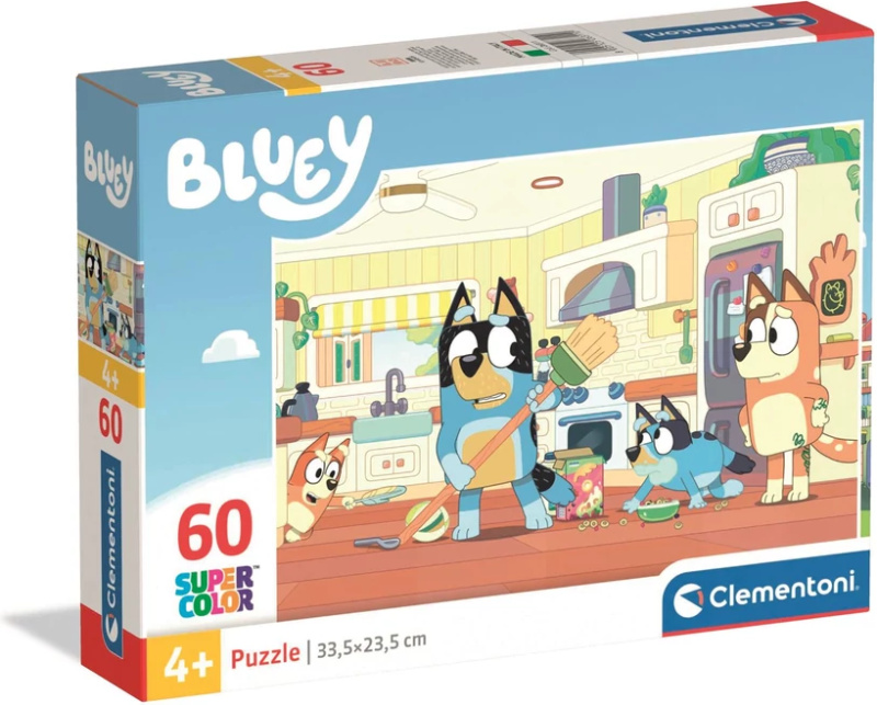 Puzzle CLEMENTONI Bluey 60 dílků