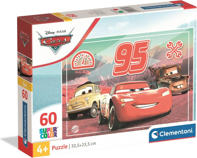 Puzzle CLEMENTONI Auta 60 dílků