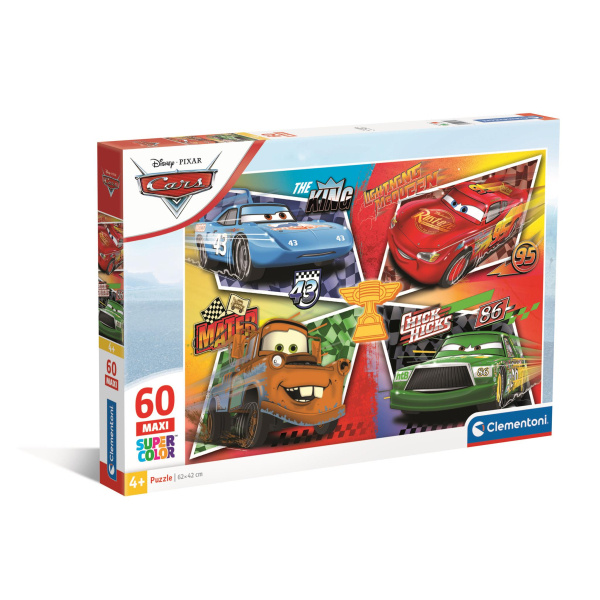 Puzzle auta - silná čtyřka maxi