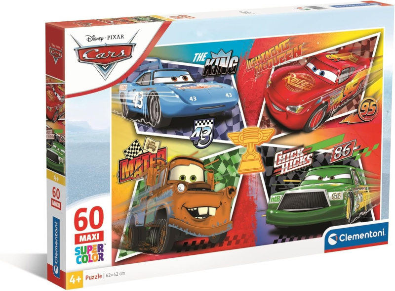 Puzzle auta - silná čtyřka maxi