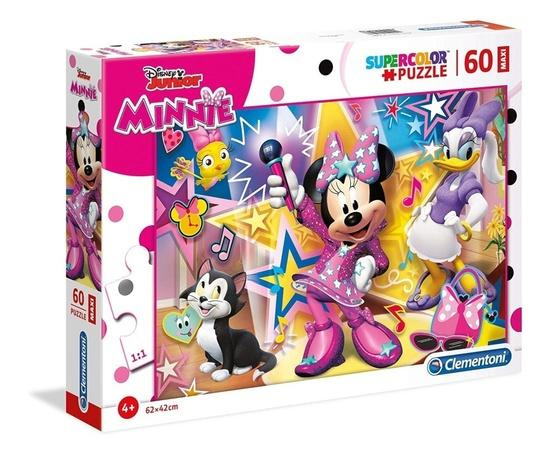 Clementoni Maxi Puzzle 60 dílků Minnie pomocnice