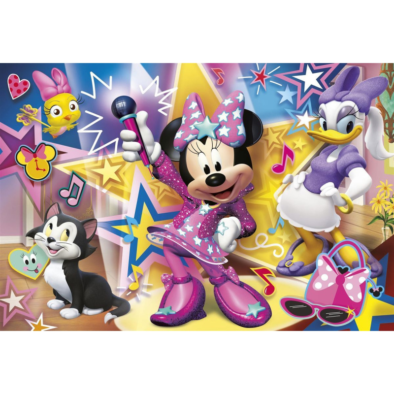 Clementoni Maxi Puzzle 60 dílků Minnie pomocnice
