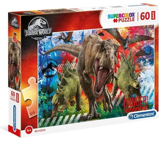 Clementoni MAXIJurassic World 26456 60 dílků
