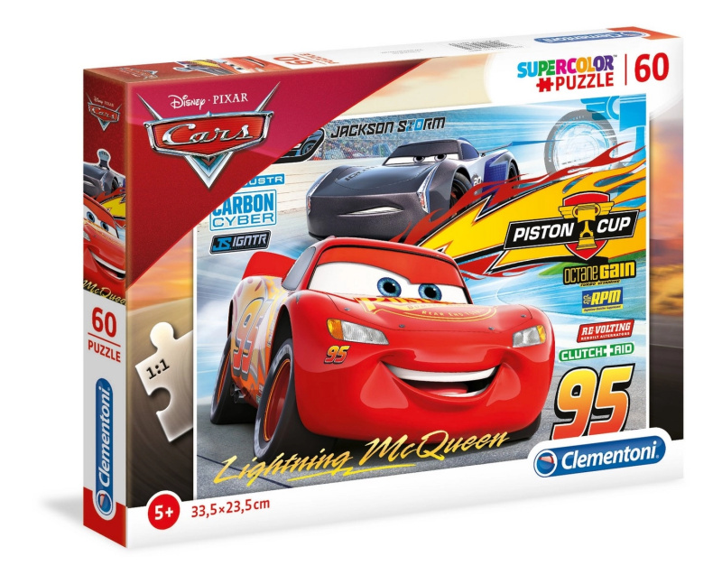 Clementoni Puzzle 60 dílků Disney Cars 3