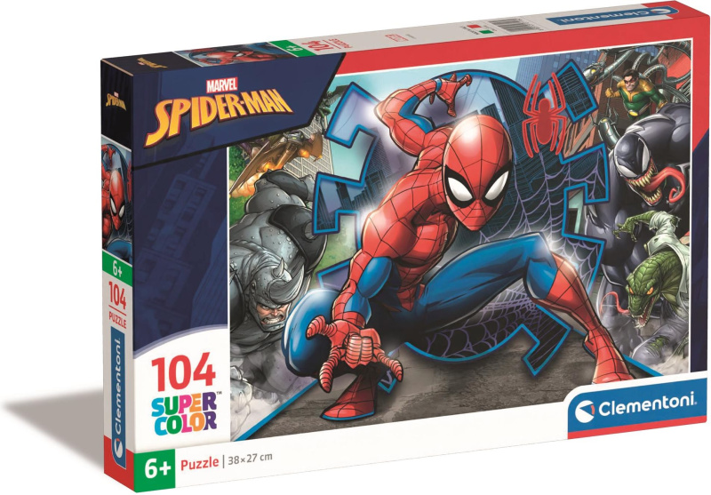 CLEMENTONI Puzzle Spiderman 104 dílků