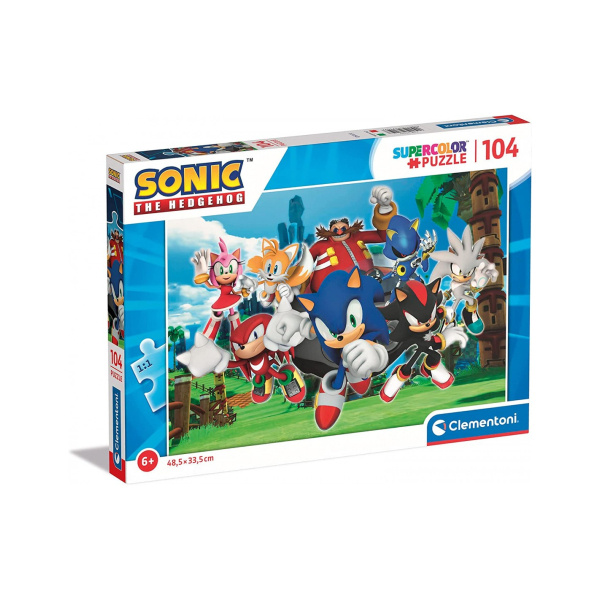 Ježek Sonic - puzzle z kategorie 15 - 60 dílků