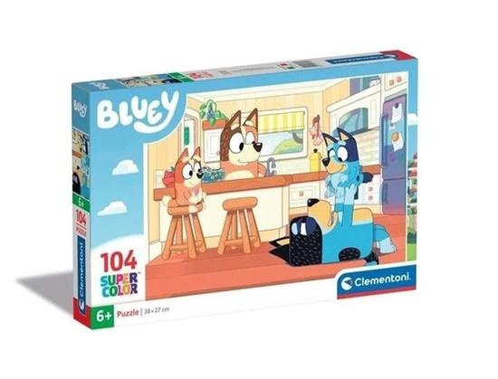 Clementoni - Puzzle Supercolor 104 Bluey