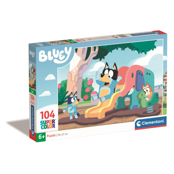 Puzzle 104 dílků Bluey