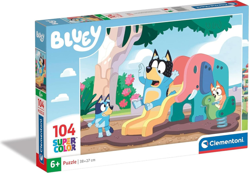 Puzzle 104 dílků Bluey