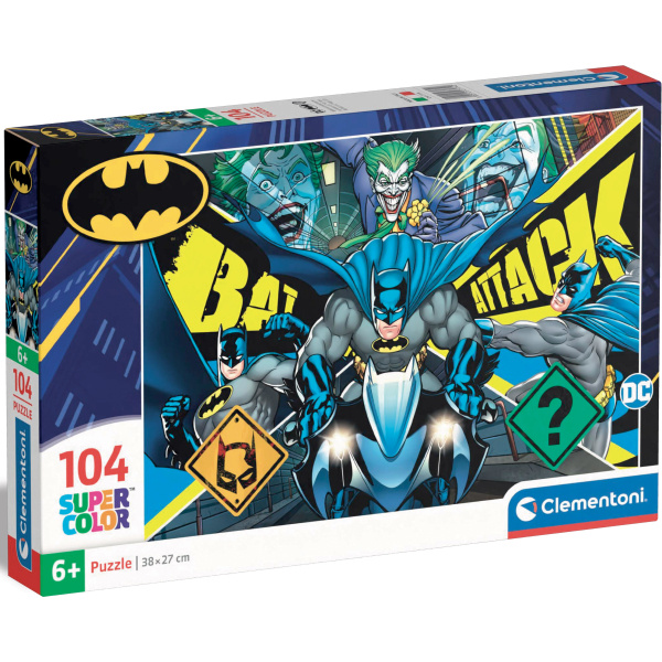 CLEMENTONI Puzzle Batman 104 dílků