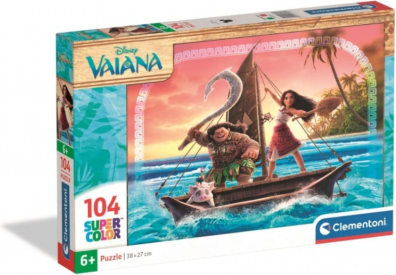 Clementoni puzzle Disney Vaiana 2 104 dílků