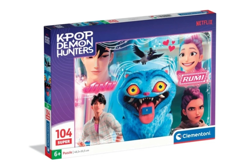 Clementoni puzzle Super K-Pop Demon Hunters 104 dílků