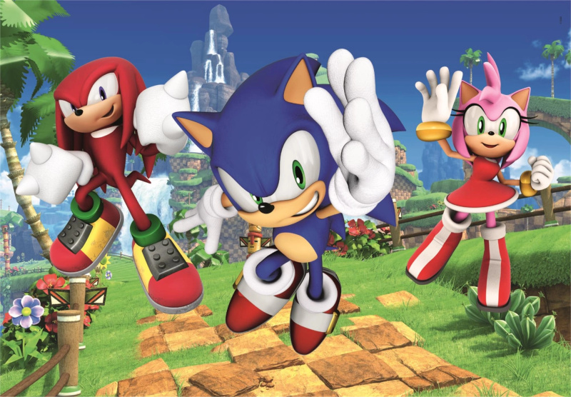 Clementoni - Puzzle 104 Sonic