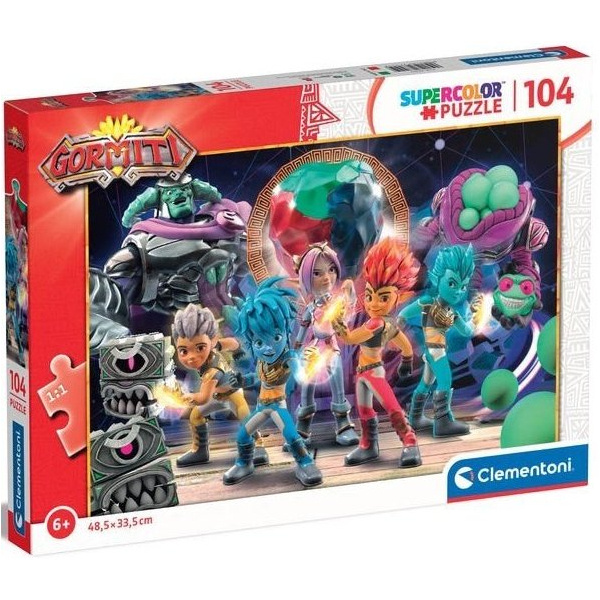 Clementoni - Puzzle 104 Gormiti