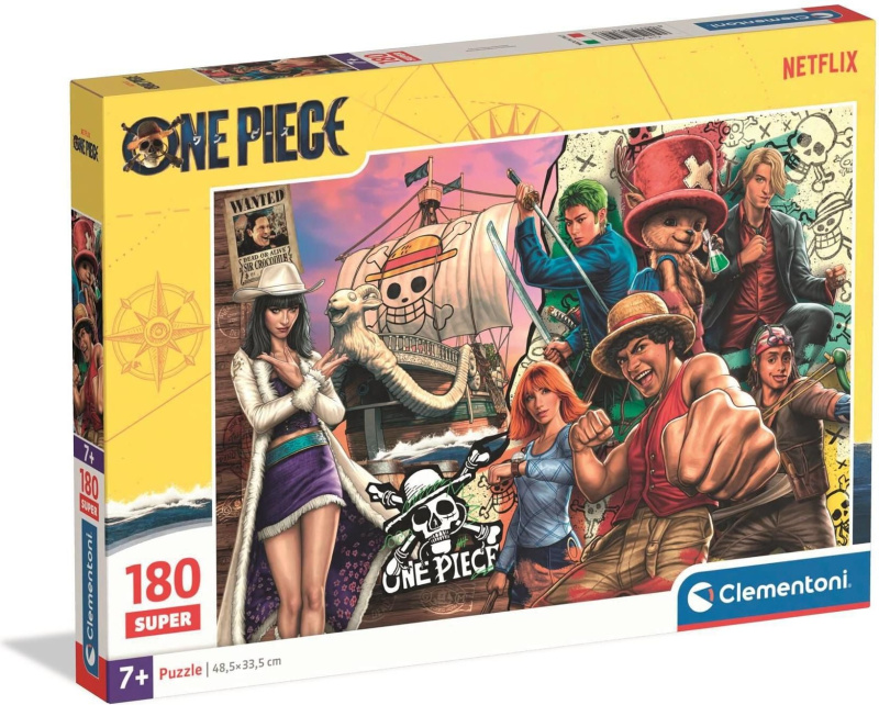 Clementoni puzzle One Piece Netflix 180 dílků