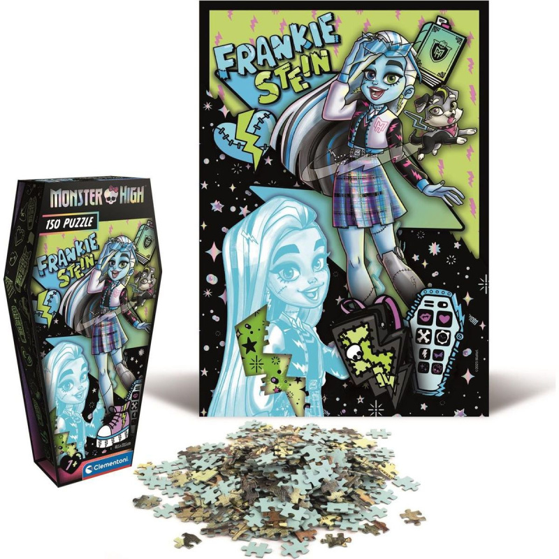 CLEMENTONI Puzzle Monster High: Frankie Stein 150 dílků