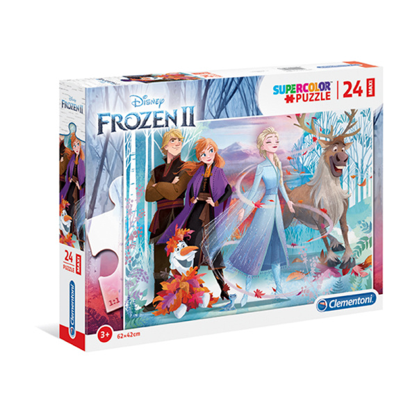 Puzzle 24 Maxi Super Barvy Ledové království 2